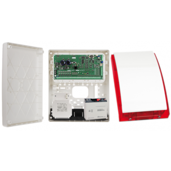 ZESTAW ALARMOWY SATEL INTEGRA 64 PLUS + OPU-3P + AWT800 + 17Ah + SYRENA SP-4001R